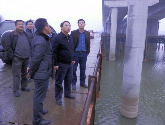 南昌市委常委、副市長(zhǎng)劉建洋蒞臨昌南大道東延工程項(xiàng)目現(xiàn)場(chǎng)檢查指導(dǎo)工作